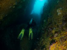 Going through canyon