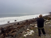 Eija on Monro Beach