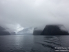 Mountains in the fog