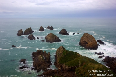 Nugget Point rocks
