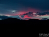 Sunrise on the road from Te Anau