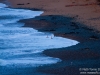Wading in